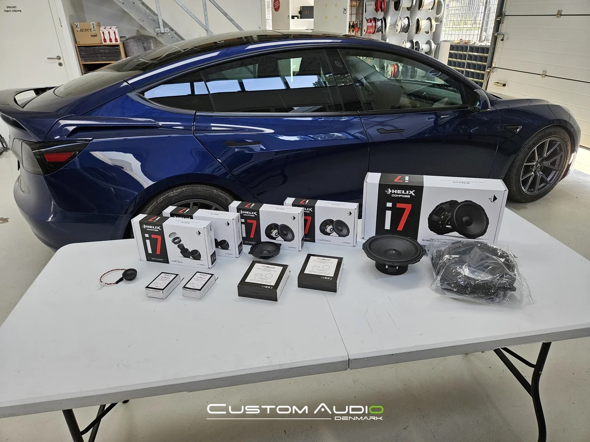 Tesla 3 compose i7 lydopgradering